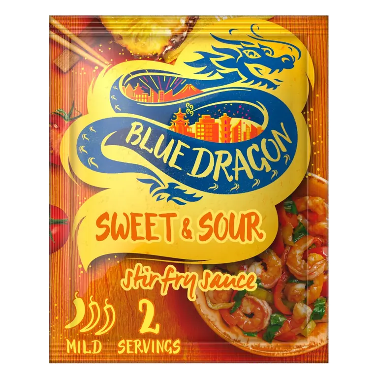 Sweet & Sour Stir Fry Cooking Sauce Mild 120g