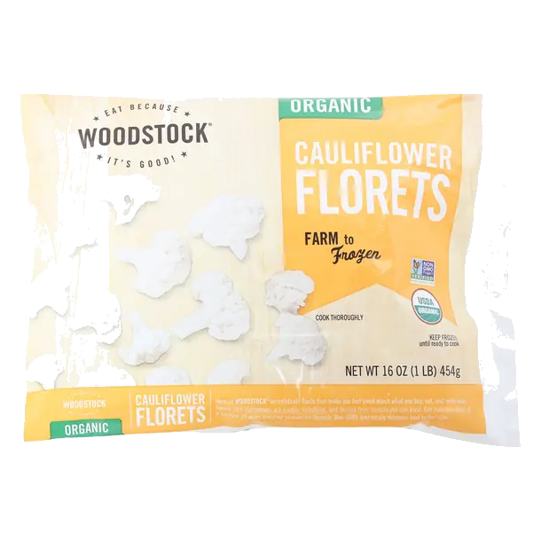 Woodstock Organic Cauliflower Florets 16 oz