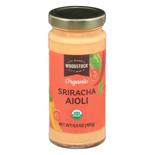 Woodstock Organic Sriracha Aioli