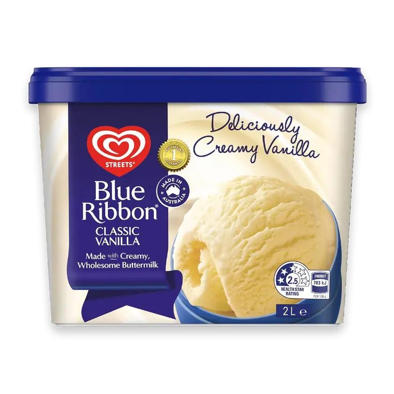 Classic Vanilla Tub Classic vanilla Dessert Tub