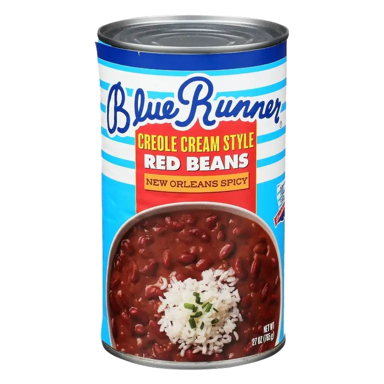 Blue Runner Bean Red New Orleans Spicy, 27oz