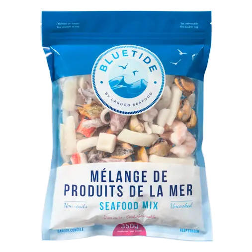 Frozen Seafood Mix Uncooked 350 g