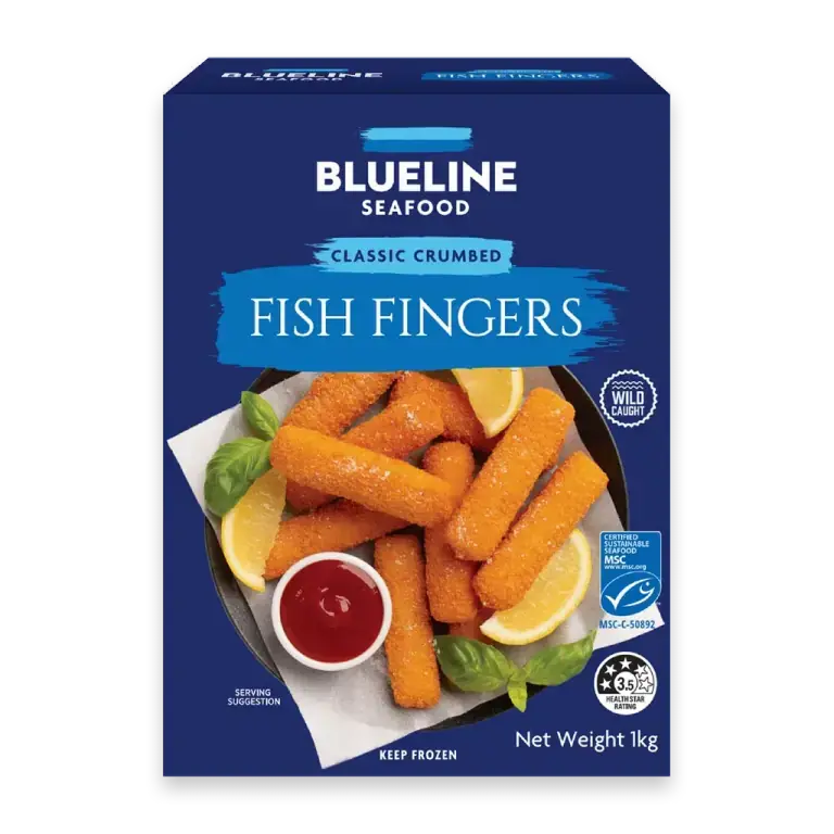 Crumbed Fish Fingers