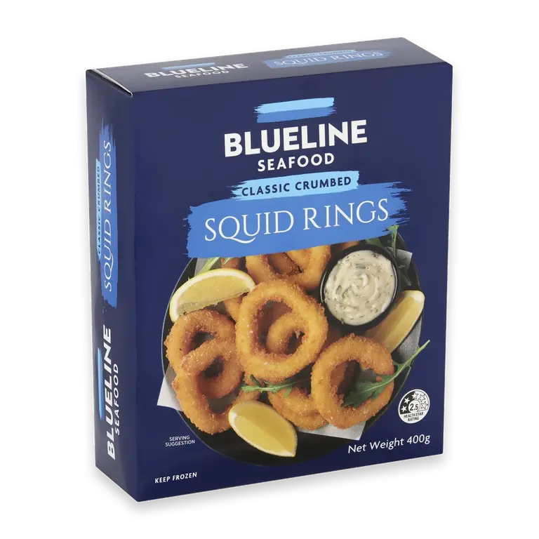 Crumbed Squid Rings