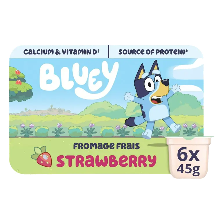 6 x 45g Strawberry Fromage Frais