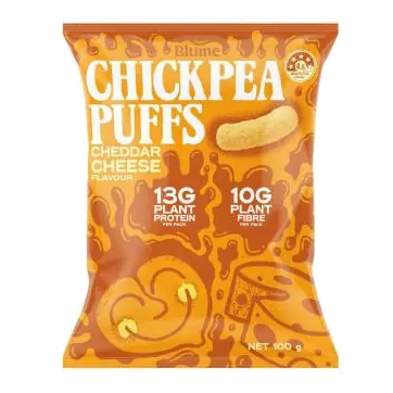 Chickpea Puffs Cheese