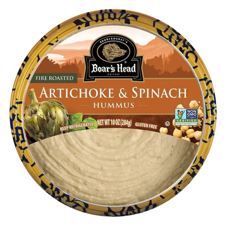 Boar's Head Artichoke & Spinach Hummus Dip, 10oz