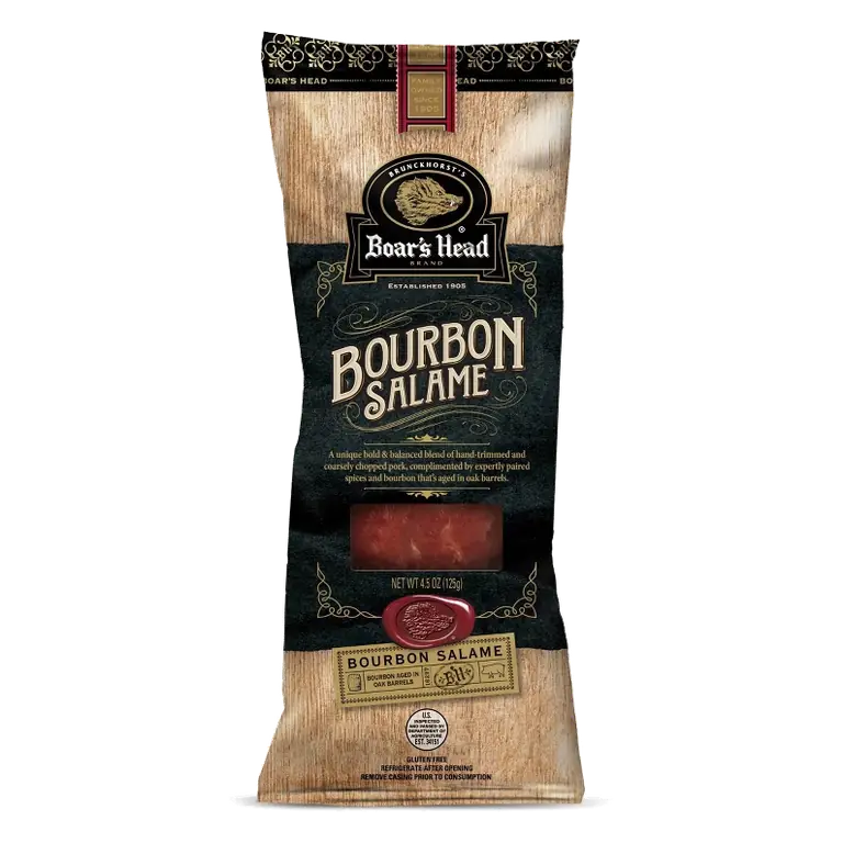 Boar's Head Bourbon Salame, 4oz