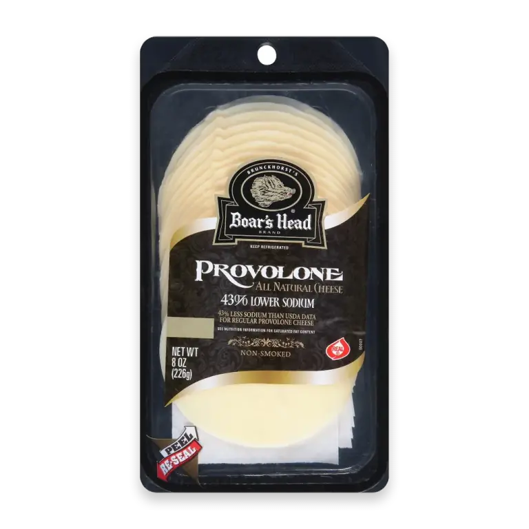 43% Lower Sodium Provolone Cheese