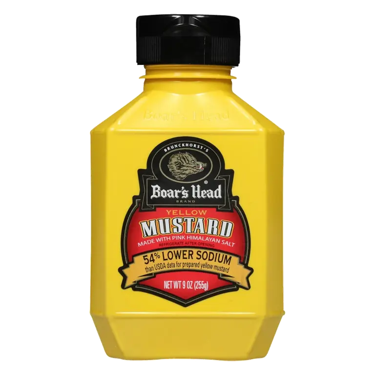 54% Lower Sodium Yellow Mustard