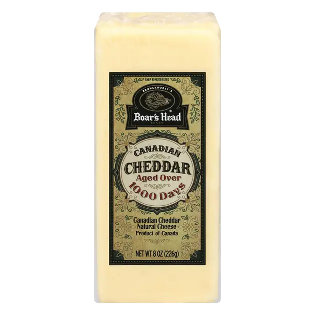 Aged Canadian Cheddar Cheese Block