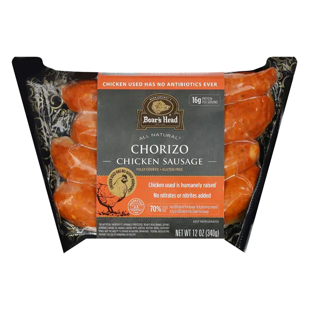 All Natural Chorizo Chicken Sausage - 4 ct