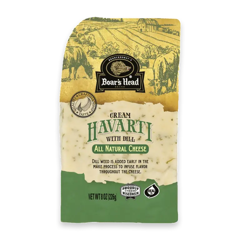 Cream Havarti Cheese with Dill