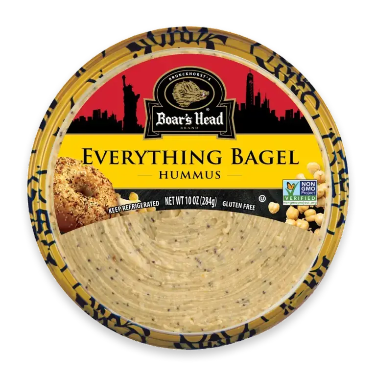 Everything Bagel Hummus 10 oz