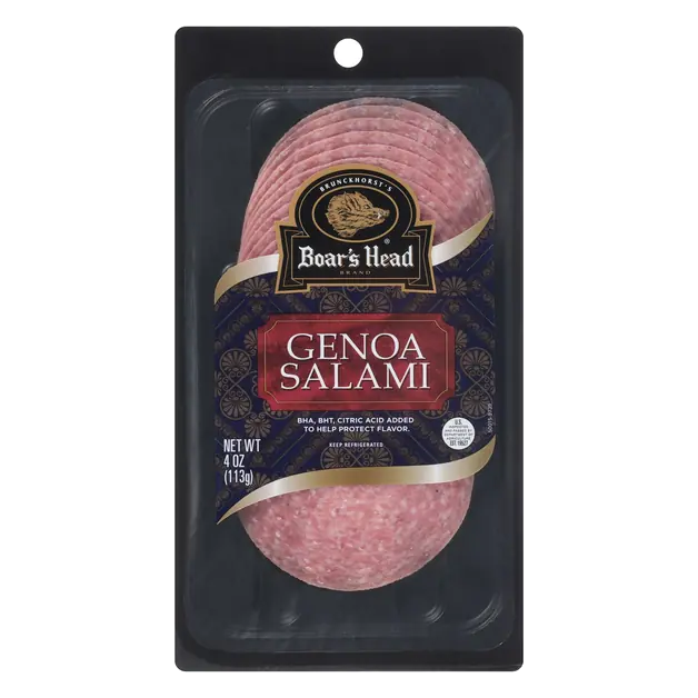 Genoa Salami Sliced