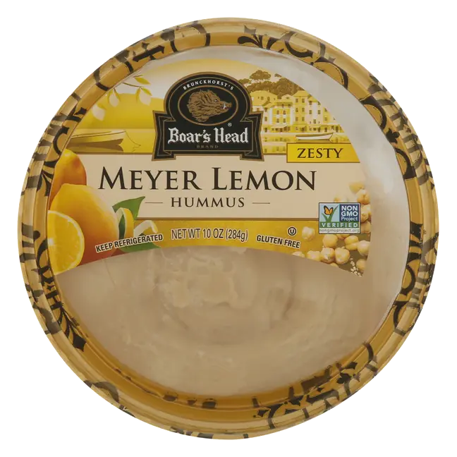 Gluten Free Zesty Meyer Lemon Hummus