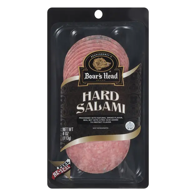 Hard Salami Hard Sliced