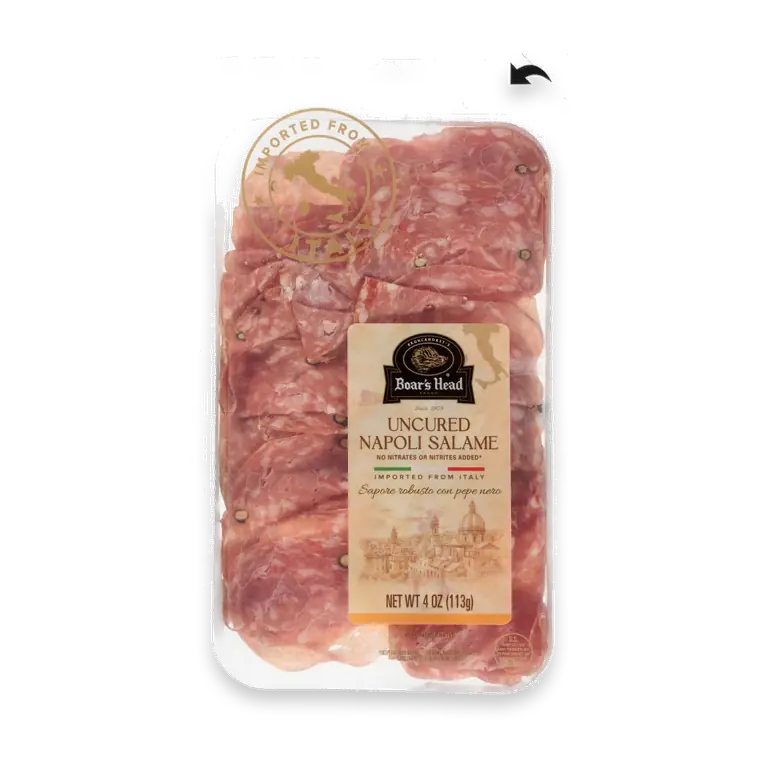 Imported Uncured Napoli Salame 4 oz
