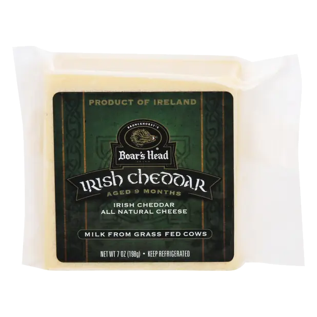 Natural Aged Irish Cheddar Cheese Block