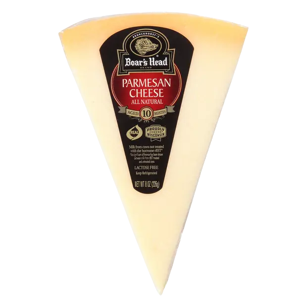 Natural Aged Parmesan Cheese Wedge
