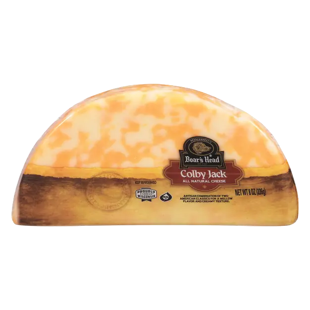 Natural Colby Jack Cheese Longhorn Style
