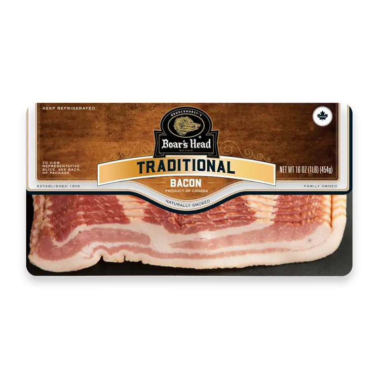Naturally Smoked Traditional Bacon