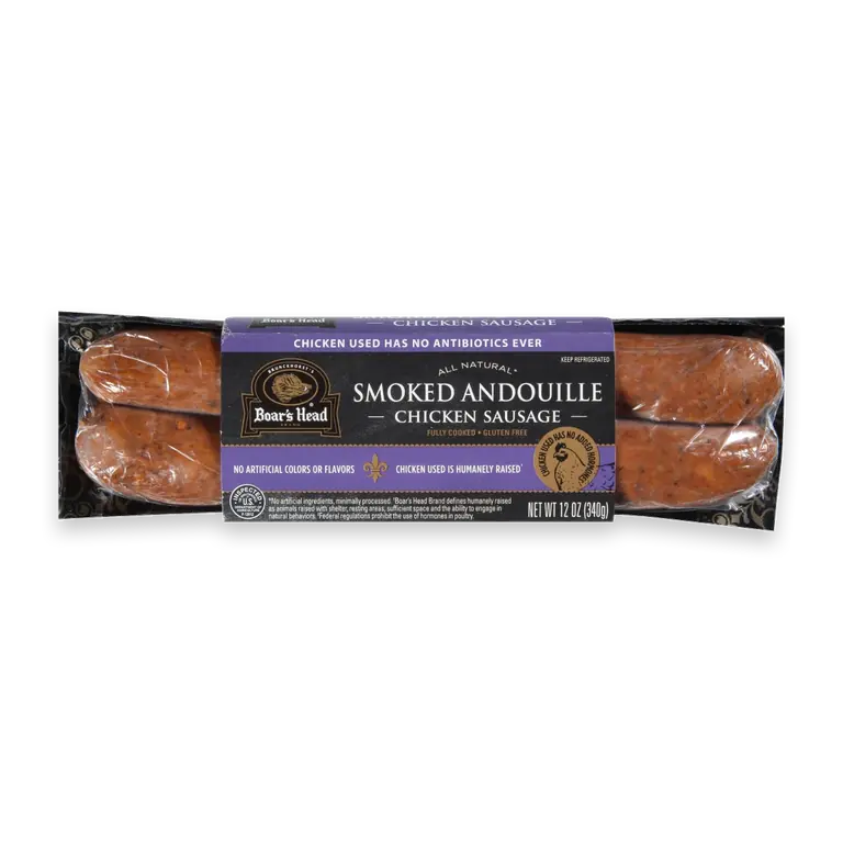 Smoked Andouille Chicken Sausage