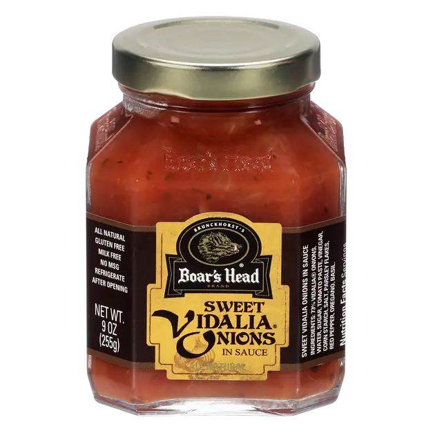 Sweet Vidalia Onions in Sauce