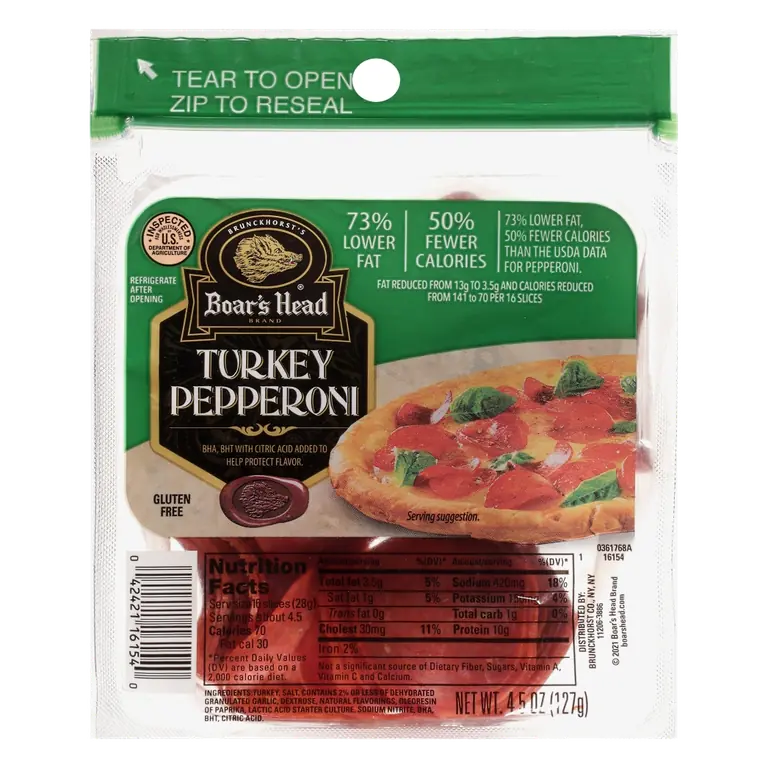 Turkey Pepperoni