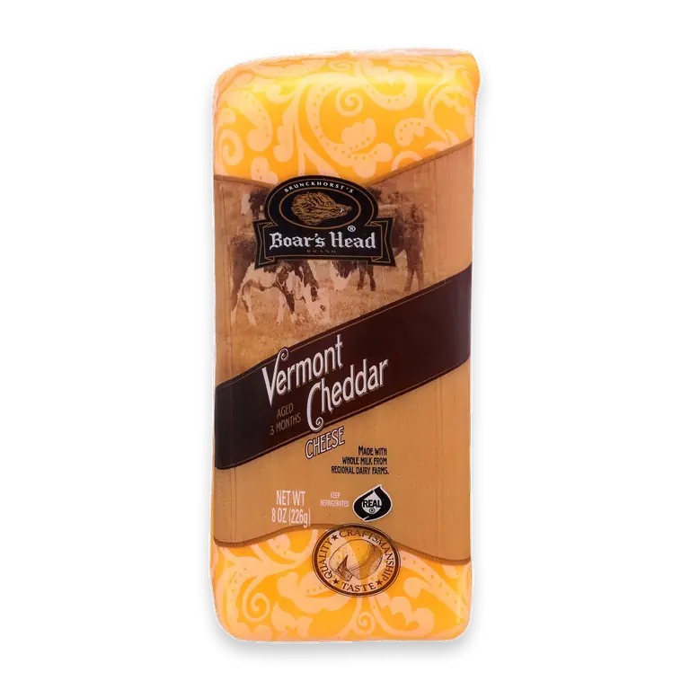 Yellow Vermont Cheddar Cheese