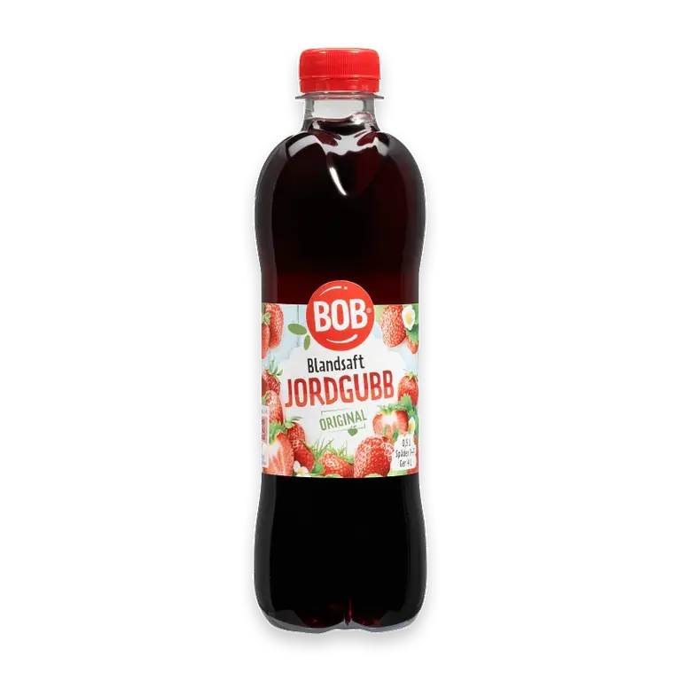 Blandsaft Jordgubb 500ml