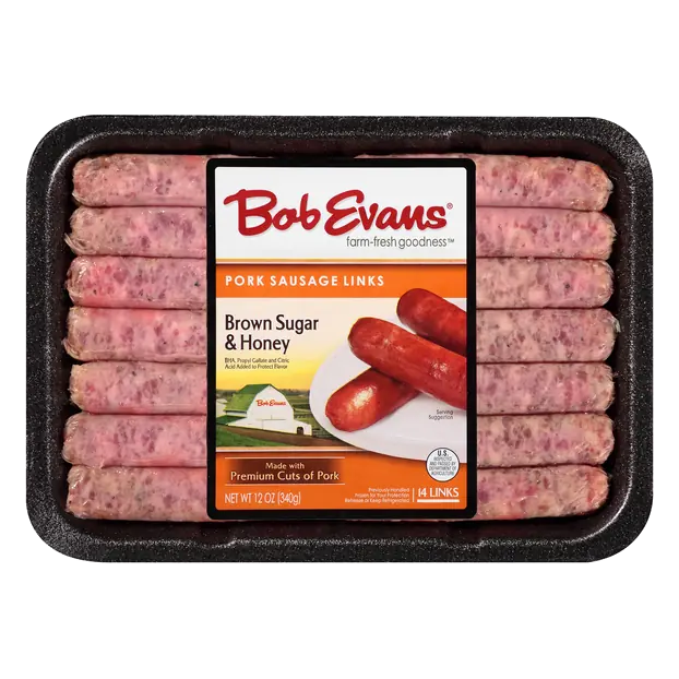 Brown Sugar & Honey Pork Breakfast Sausage Links - 14 ct