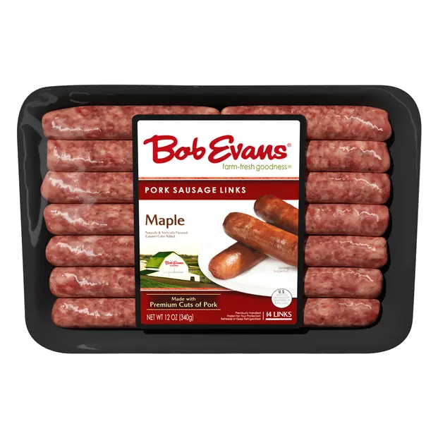 Maple Pork Breakfast Sausage Links - 14 ct
