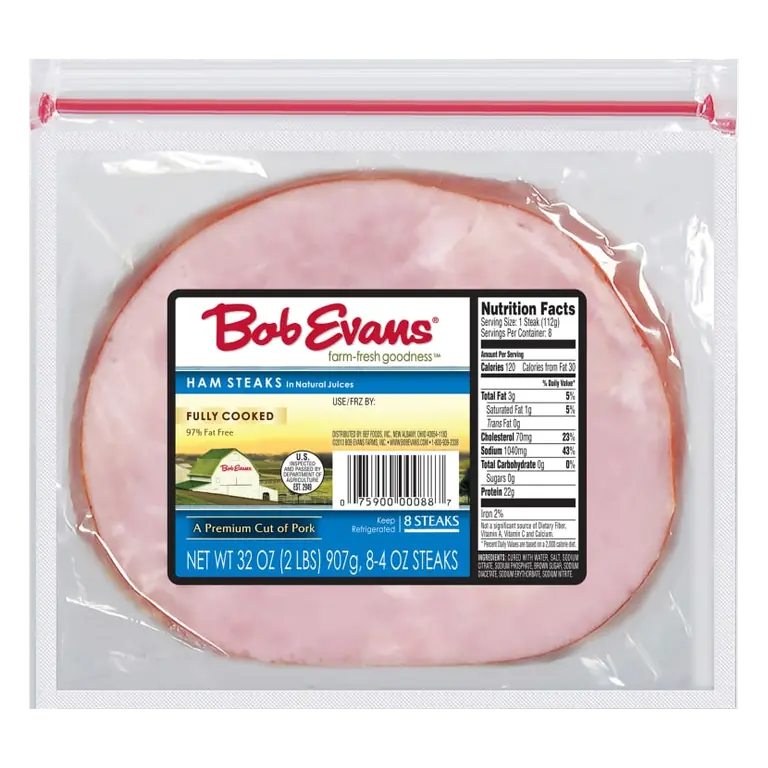 Natural Juices Ham Steaks