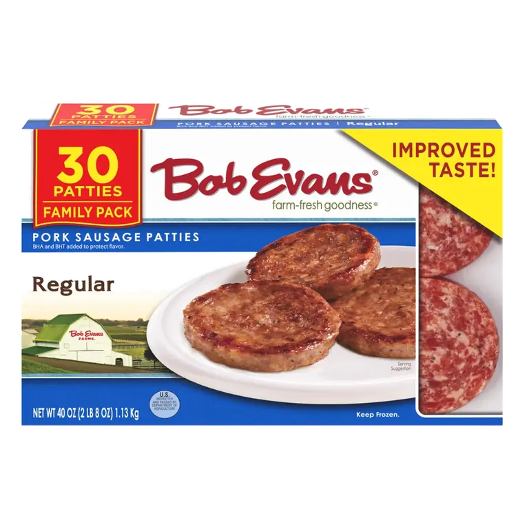 Pork Regular Sausage Patties