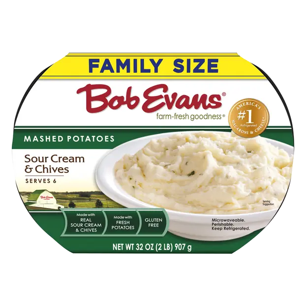 Sour Cream & Chives Mashed Potatoes Family Size Refrigerated