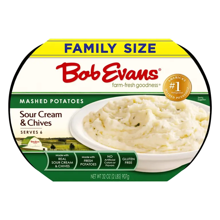 Sour Cream & Chives Mashed Potatoes