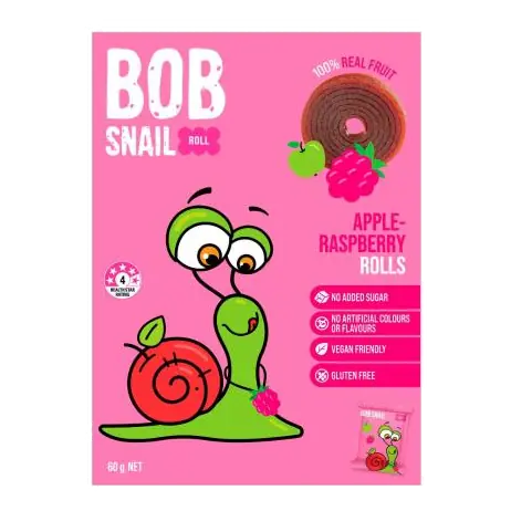 Fruit Roll Snack Apple Raspberry