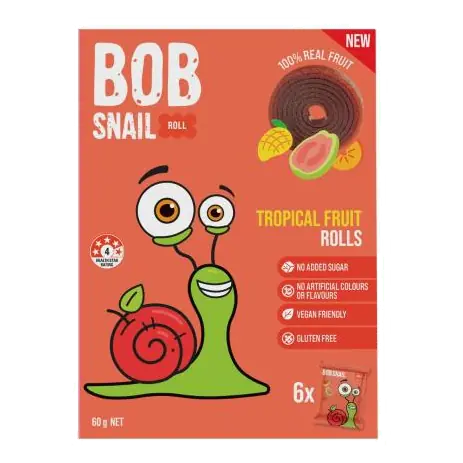 Snail Fruit Roll Tropical Fruit