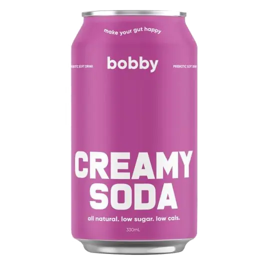 Prebiotic Soft Drink Creamy Soda