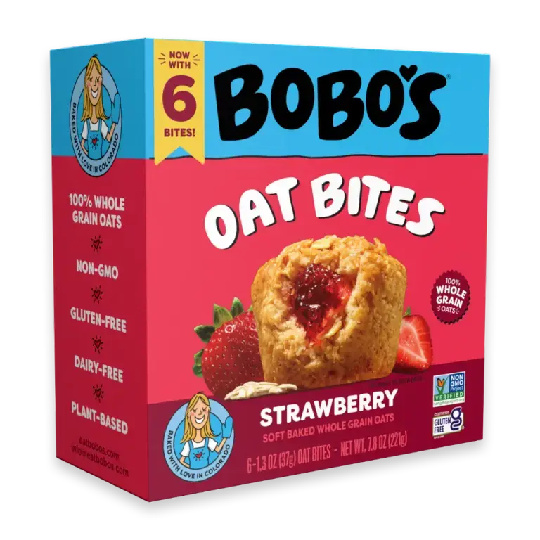 Bites - Strawberry Oat Bites , Pack of 6