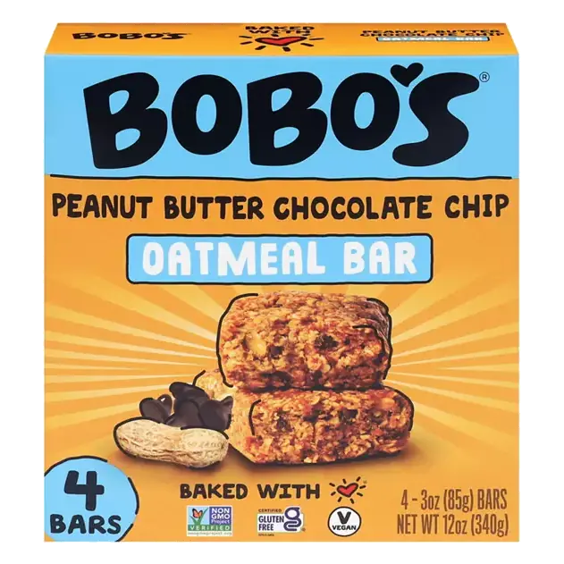 Peanut Butter Chocolate Chip Oat Bars