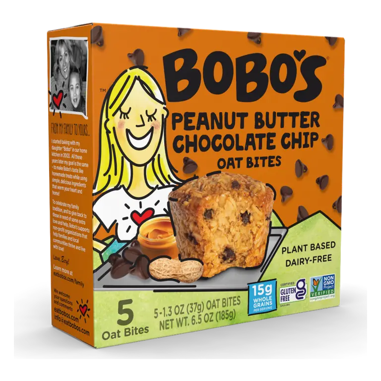 Peanut Butter Chocolate Chip Oat Bites