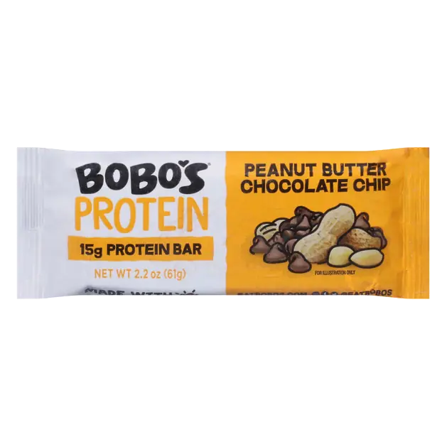 Bobo's Peanut Butter Chocolate Chip Protein Bar 2.2 oz