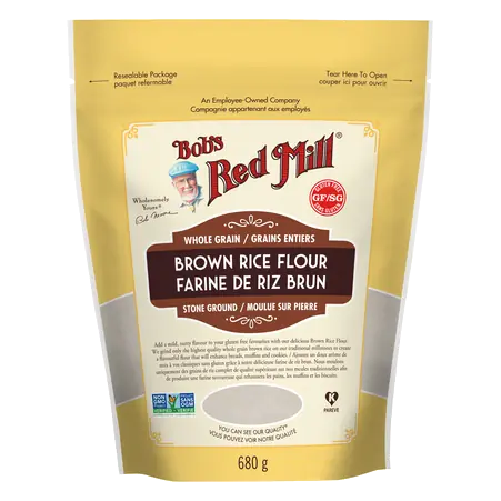 Gluten-Free Flour Brown Rice 680 g