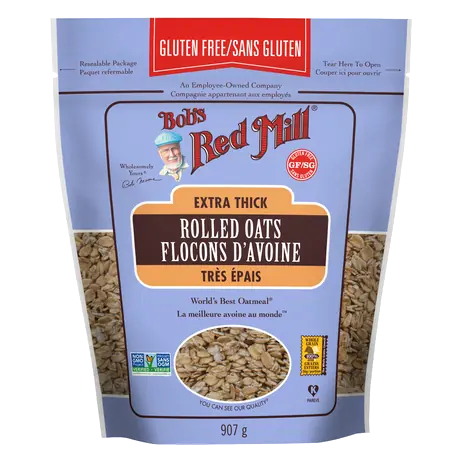 Gluten-Free Rolled Oats Extra Thick 907 g