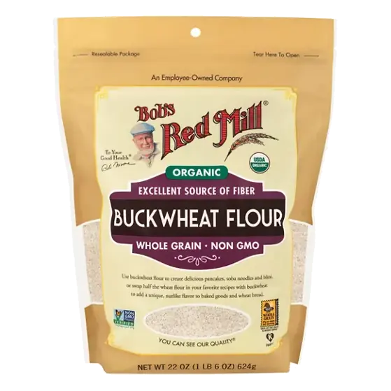Buckwheat Flour, Organic, Whole Grain