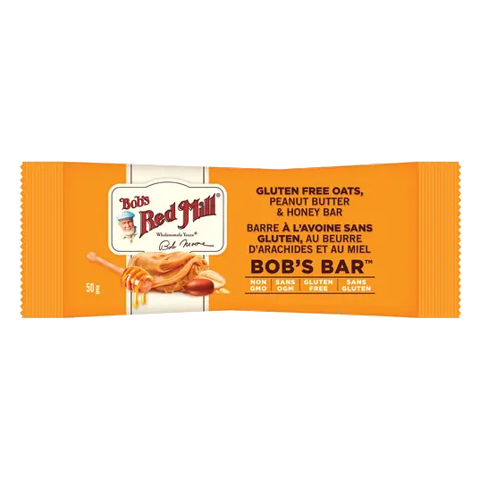 Gluten-Free Bar Oats Peanut Butter & Honey 50 g