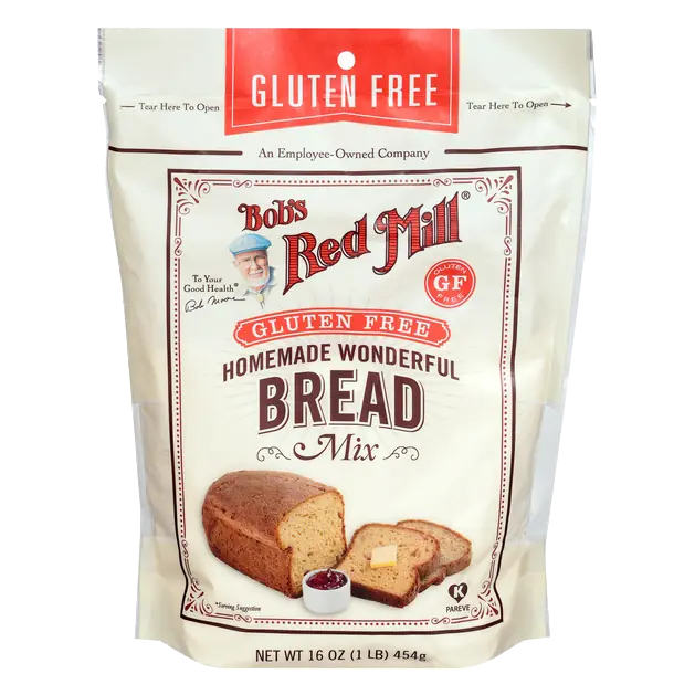 Gluten Free Homemade Wonderful Bread Mix