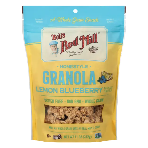 Gluten Free Homestyle Lemon Blueberry Whole Grain Granola